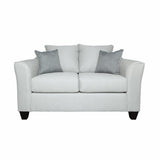 Salizar Collection Salizar Upholstered Track Arm Fabric Loveseat Grey Mist 508582 - Ella Furniture