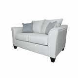 Salizar Collection Salizar Upholstered Track Arm Fabric Loveseat Grey Mist 508582 - Ella Furniture
