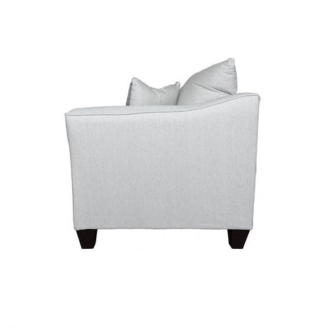 Salizar Collection Salizar Upholstered Track Arm Fabric Loveseat Grey Mist 508582 - Ella Furniture