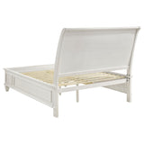 Sandy Beach White Storage Sleigh Bedroom Set - Ella Furniture