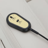 Sanger Upholstered Power Lift Recliner Chair With Massage Champagne 600497P - Ella Furniture