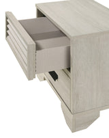 Sarter White Modern Contemporary Solid Wood And Veneers 6-Drawers Dresser - Ella Furniture