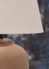 Scantor Rust 2-Piece Table Lamp Set - Ella Furniture