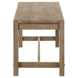 SCOTTSDALE COLLECTION Scottsdale Wood Trestle Base Dining Bench Washed Brown 109183 - Ella Furniture