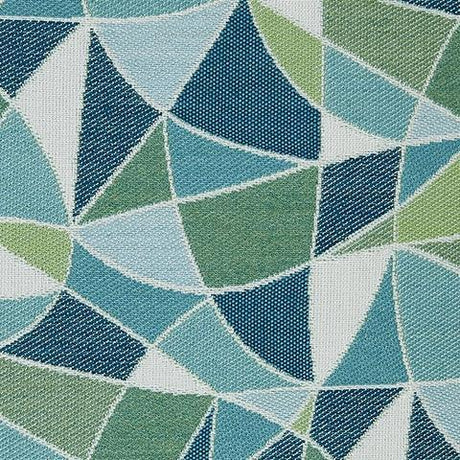 Seanow Next-gen Nuvella Green/turquoise/white Pillow (Set Of 4) - Ella Furniture