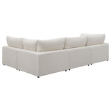 Serene Serene 4-piece Upholstered Modular Sectional Sofa Beige 551321-SETA - Ella Furniture
