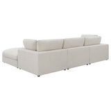 Serene Serene 4-piece Upholstered Modular Sectional Sofa Beige 551321-SETB - Ella Furniture