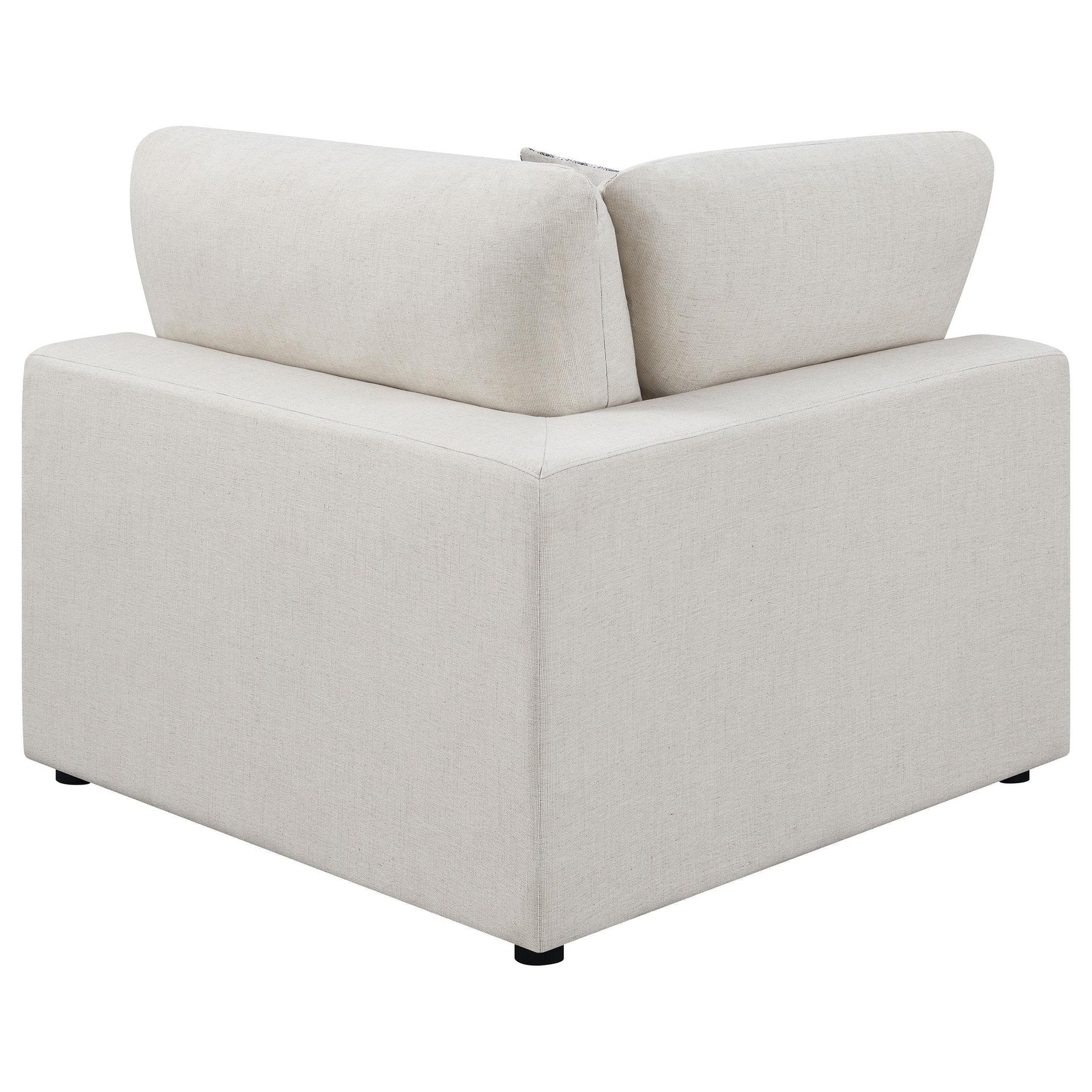 Serene Serene 4-piece Upholstered Modular Sectional Sofa Beige 551321-SETB - Ella Furniture