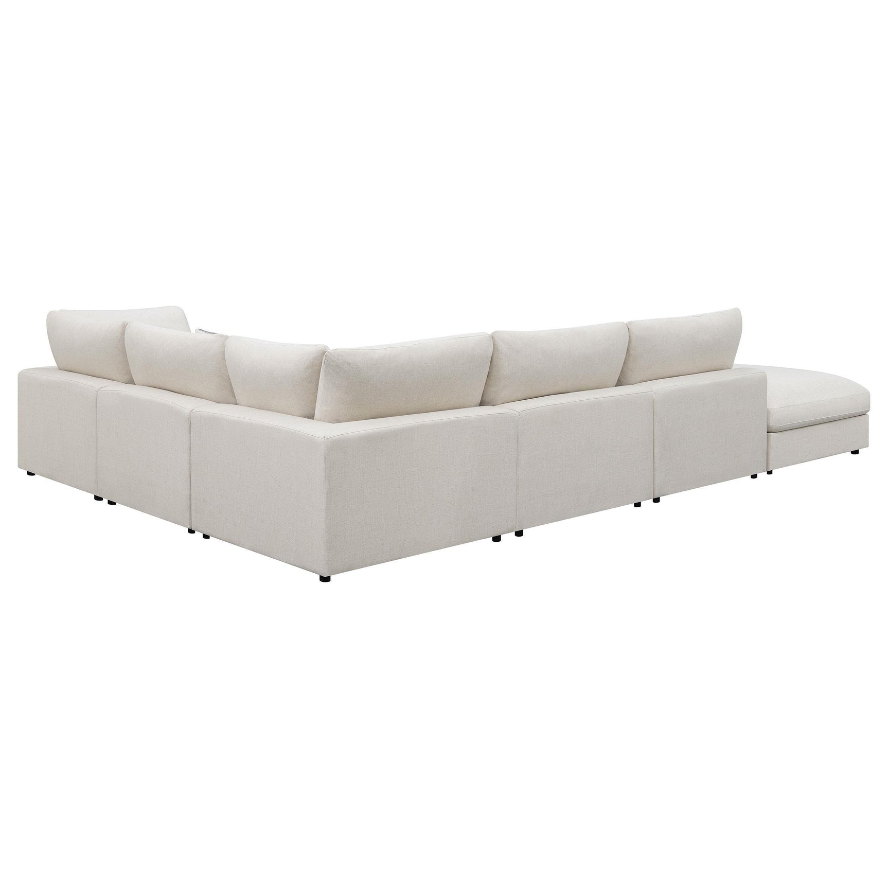 Serene Serene 6-piece Upholstered Modular Sectional Sofa Beige 551321-SET - Ella Furniture