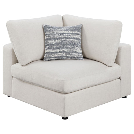 Serene Serene 6-piece Upholstered Modular Sectional Sofa Beige 551321-SET - Ella Furniture