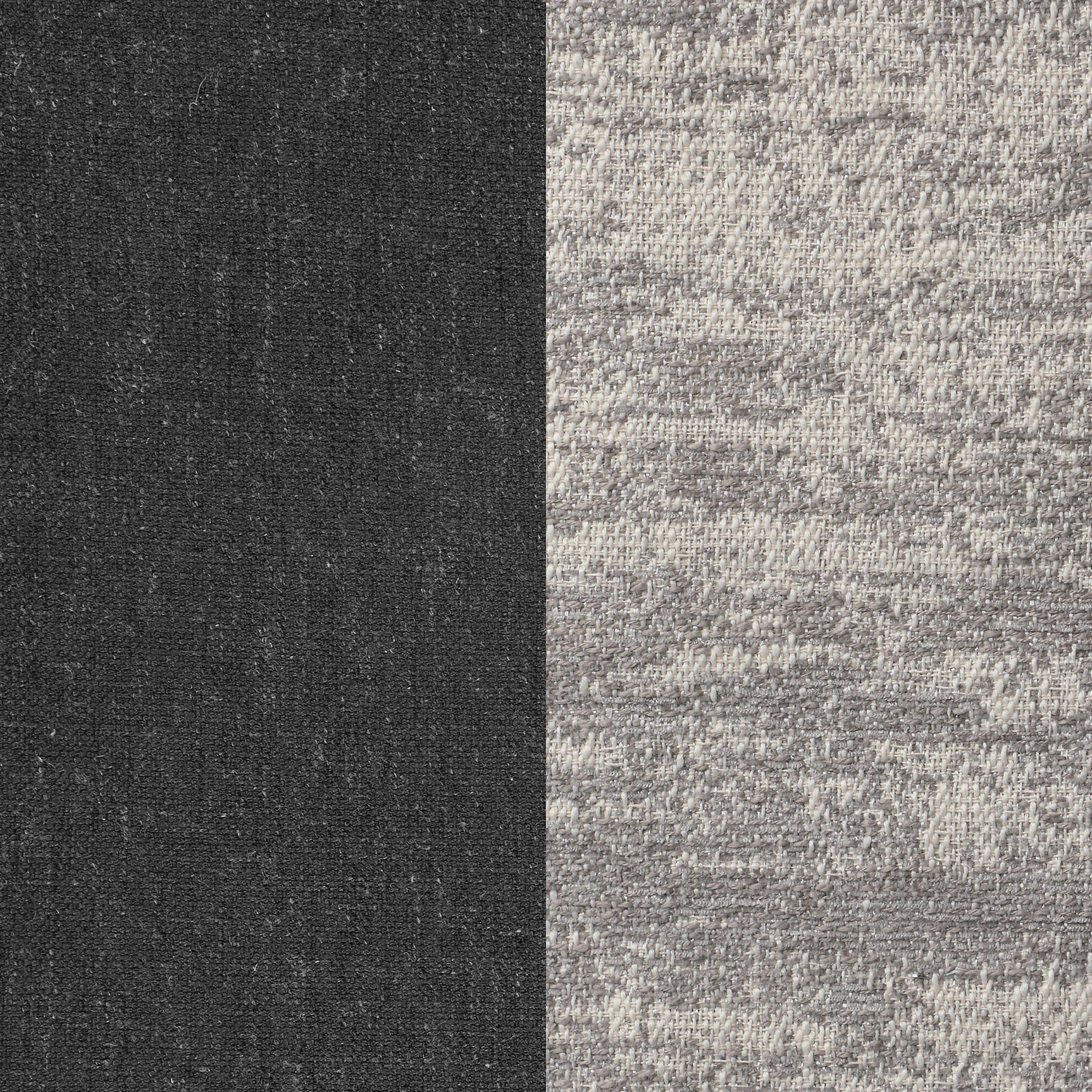 Serene Serene Upholstered Armless Chair Charcoal 551324 - Ella Furniture