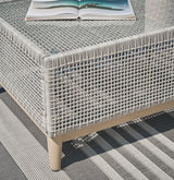 Seton Gray Creek Outdoor Sofa And 2 Chairs With Coffee Table - Ella Furniture