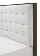 Sharpe Gray/White Modern Solid Wood And Veneers 6-Drawers Dresser - Ella Furniture