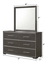 Sharpe Gray/White Modern Solid Wood And Veneers Fabric Upholstered Tufted Twin Bed - Ella Furniture