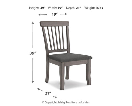 Shullden Gray Dining Room Set - Ella Furniture