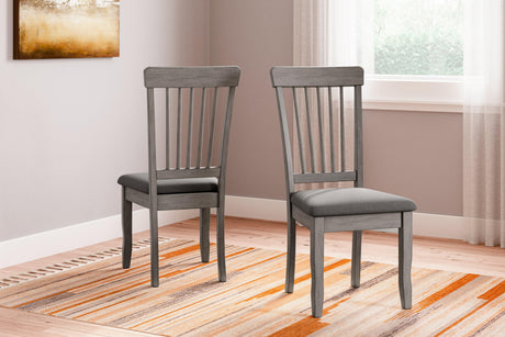Shullden Gray Dining Room Set - Ella Furniture