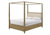 Sienna Brown Modern Contemporary Solid Wood And Veneers Queen Bed - Ella Furniture