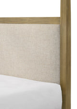 Sienna Brown Modern Contemporary Solid Wood And Veneers Queen Bed - Ella Furniture
