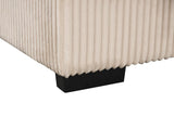 Silvia Beige Reversible Sectional w Pull-Out Bed