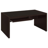 Skeena Skeena 3-piece Home Office Set Cappuccino 800901-S3 - Ella Furniture
