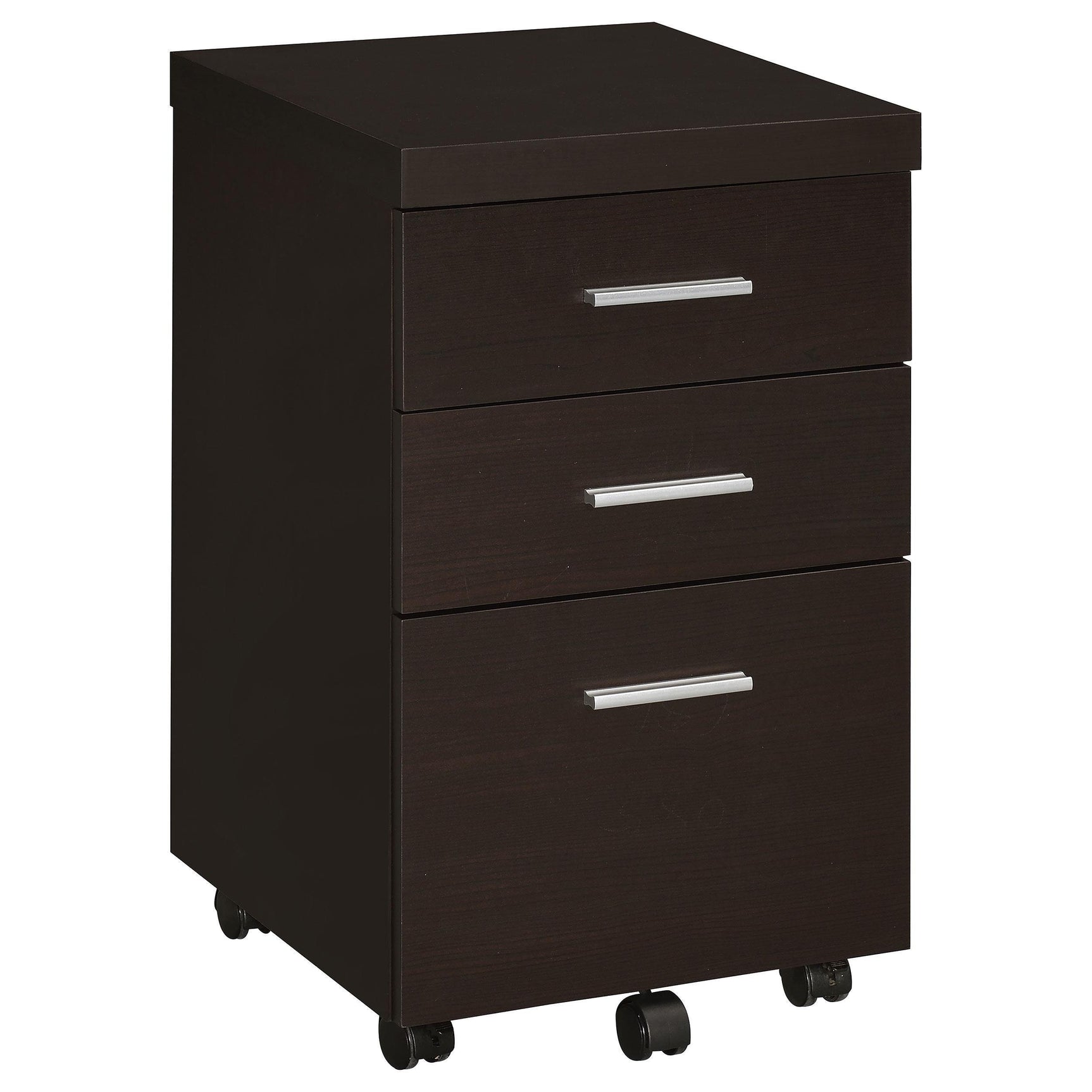 Skeena Skeena 3-piece Home Office Set Cappuccino 800901-S3 - Ella Furniture