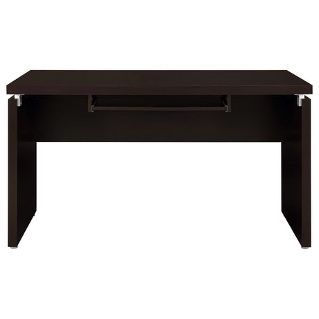 SKYLAR COLLECTION Skylar 2-piece Home Office Set L-Shape Desk with File Cabinet Cappuccino 800891-S4 - Ella Furniture