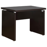 SKYLAR COLLECTION Skylar 2-piece Home Office Set L-Shape Desk with File Cabinet Cappuccino 800891-S4 - Ella Furniture