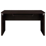 SKYLAR COLLECTION Skylar Engineered Wood L-Shape Computer Desk Cappuccino 800891L - Ella Furniture