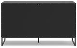 Socalle Black Dresser - Ella Furniture
