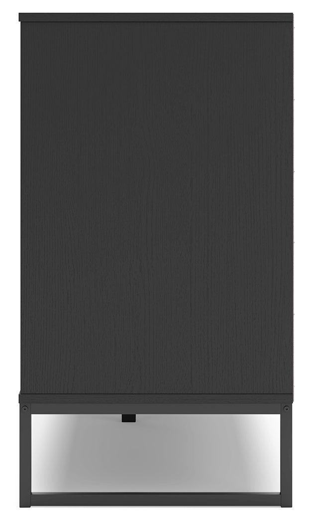 Socalle Black Dresser - Ella Furniture