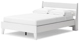Socalle Two-tone Full Panel Platform Bed - Ella Furniture