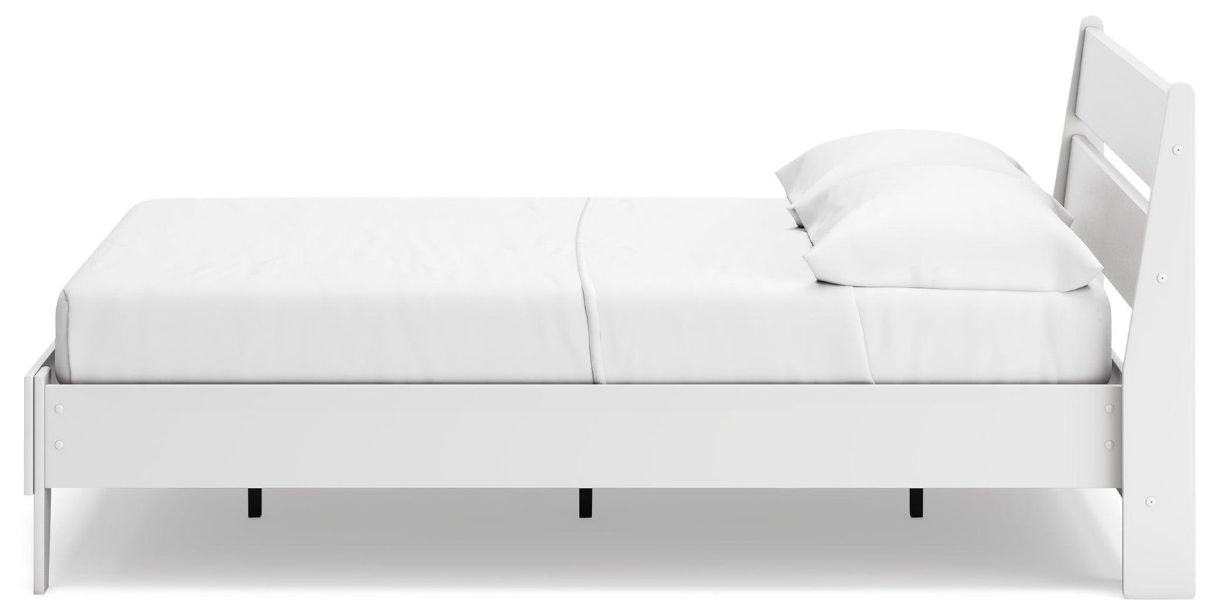 Socalle Two-tone Full Panel Platform Bed - Ella Furniture