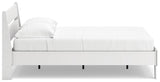 Socalle Two-tone Full Panel Platform Bed - Ella Furniture