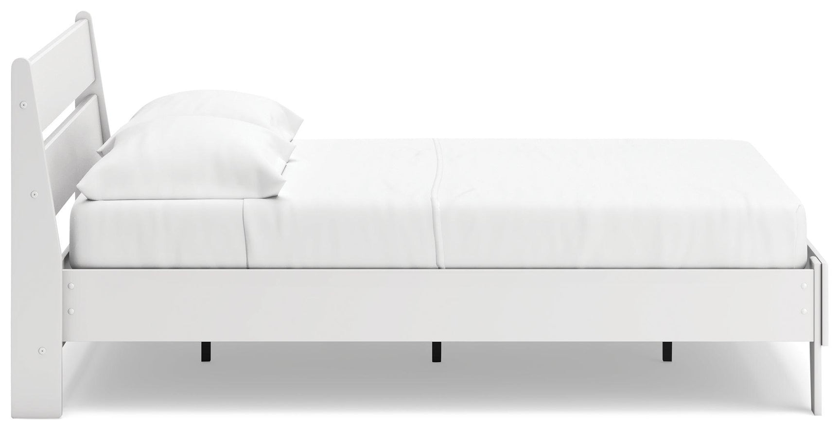 Socalle Two-tone Full Panel Platform Bed - Ella Furniture