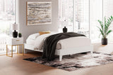 Socalle Two-tone Queen Platform Bed - Ella Furniture