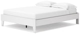 Socalle Two-tone Queen Platform Bed - Ella Furniture