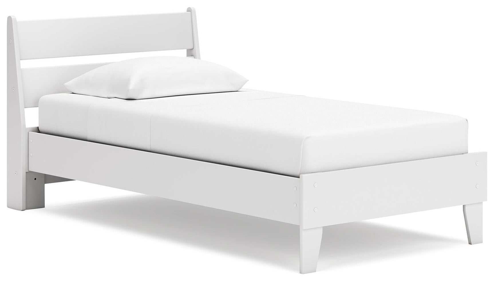 Socalle Two-tone Twin Panel Platform Bed - Ella Furniture