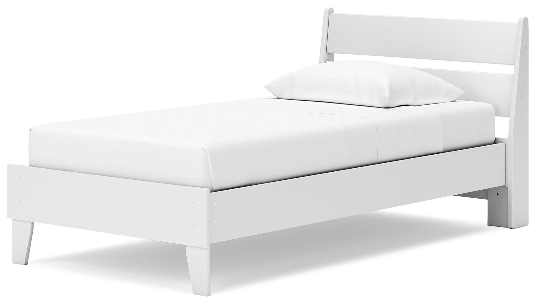 Socalle Two-tone Twin Panel Platform Bed - Ella Furniture