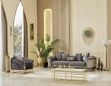 Romance Gray Living Room Set