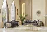 Romance Gray Living Room Set