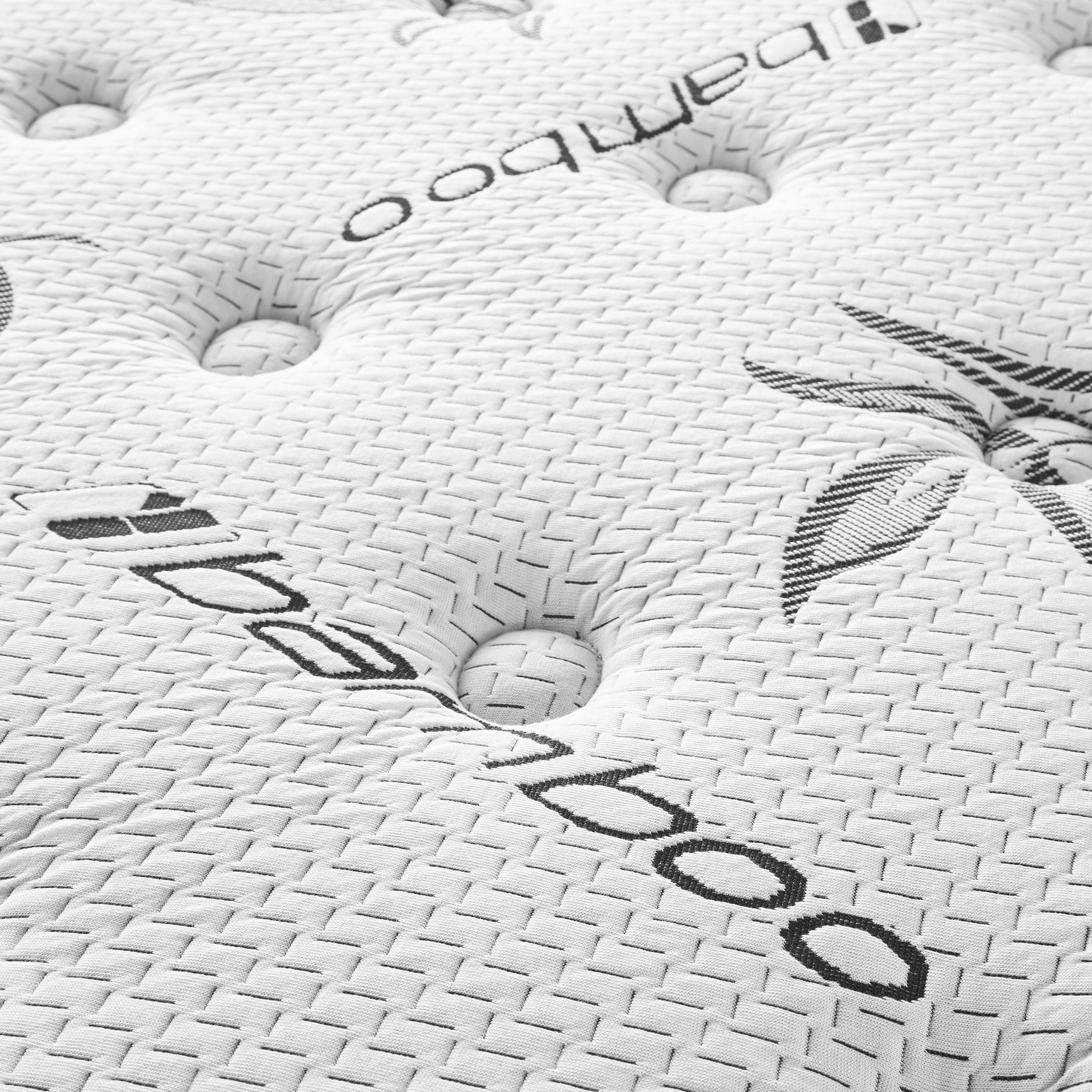 Sommet 13" Queen Bamboo Euro Top Memory Foam Hybrid Mattress 350363Q - Ella Furniture