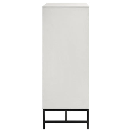 Sonora 4-drawer Bedroom Chest White 224865 - Ella Furniture