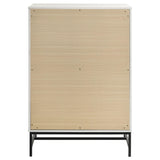 Sonora 4-drawer Bedroom Chest White 224865 - Ella Furniture