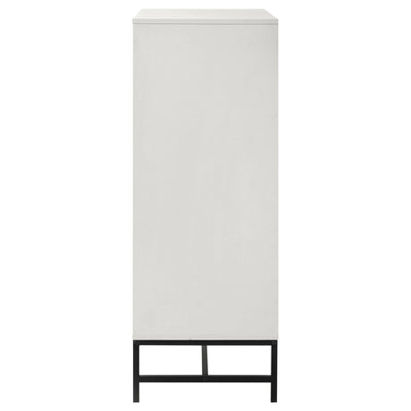 Sonora 4-drawer Bedroom Chest White 224865 - Ella Furniture