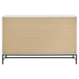 Sonora 6-drawer Bedroom Dresser White 224863 - Ella Furniture