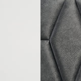 Sonora Eastern King Upholstered Panel Bed White 224861KE - Ella Furniture