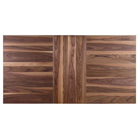 Spring Creek Leaf Natural Walnut Rectangular Dining Room Set - Ella Furniture