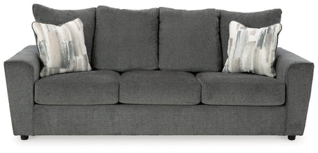 Stairatt Gravel Sofa And Loveseat - Ella Furniture