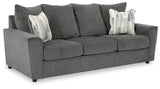Stairatt Gravel Sofa And Loveseat - Ella Furniture