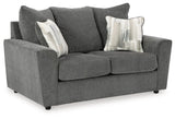 Stairatt Gravel Sofa And Loveseat - Ella Furniture